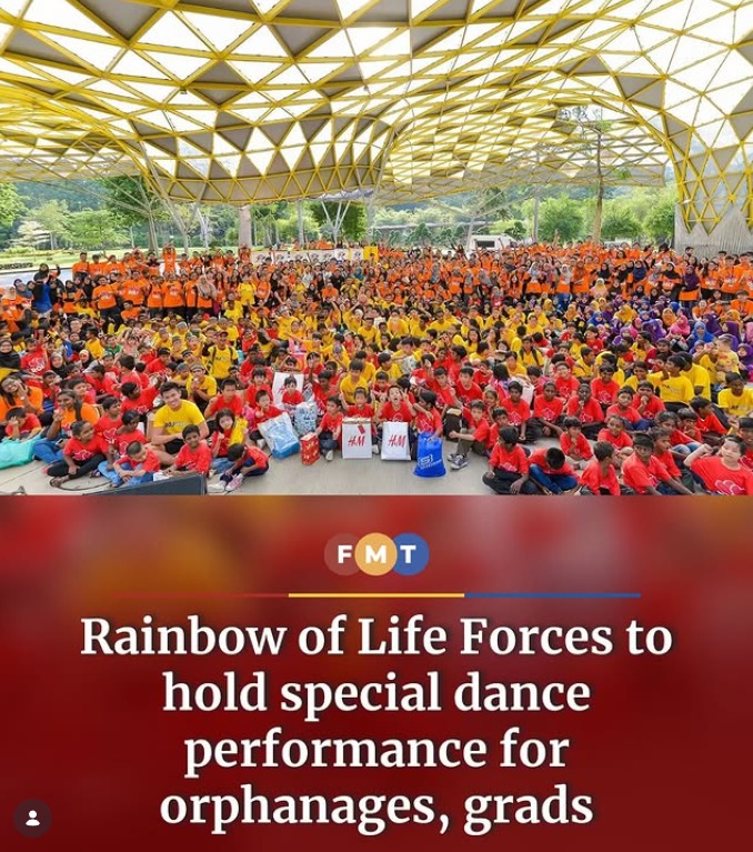 Rainbow of Life Forces to hold special dance performance for orphanages, grads